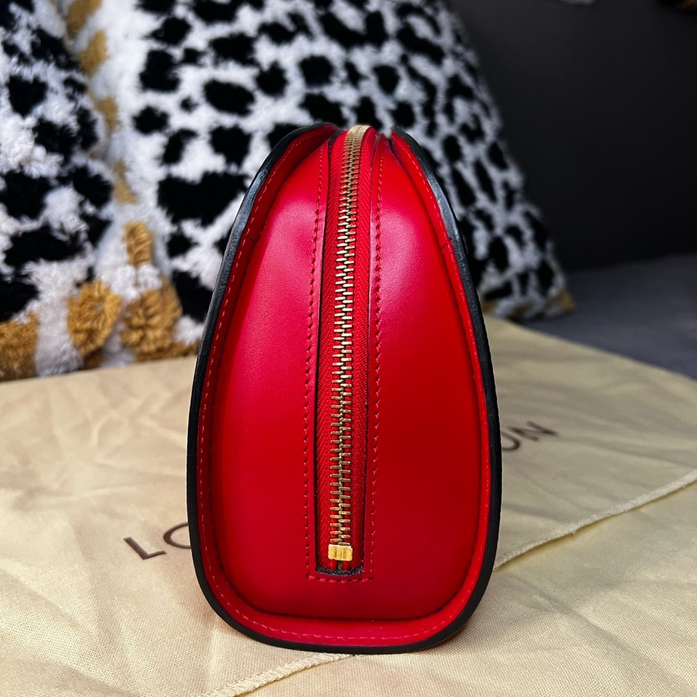 Louis Vuitton Dauphine in Red Epi❤️LIKE NEW - Picture 9 of 16